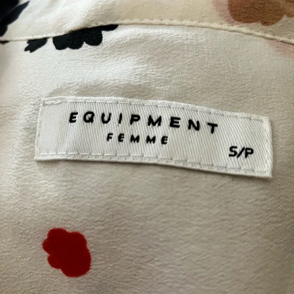 Equipment Femme 100% silk blouse - Picture 5 of 5